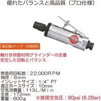 SUNMATCH ダイグラインダー SM-532S 1台（直送品）
