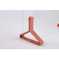 ワーズウィズ レッサースタンド 飛沫防止 パネル S 穴無し クリア×ピンク WW-040 1枚（直送品）