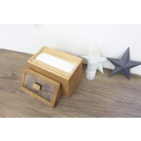 オスマック 天然木桐材の取り出しやすいmask case MS-2012BR 1台（直送品）