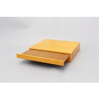 オスマック オスマック 天然木家電下スライドテーブル引き出し付き幅45ライトブラウン YSHK-45402LB　1台（直送品）