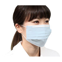 ファーストレイト フィット使いきりマスク ブルー FR-172　使い捨て サージカル 不織布　1箱（50枚入）