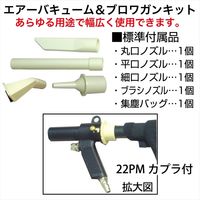 レックス エアーバキューム&ブロワガンキット RTP90-WGK1 1セット