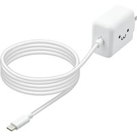 USB コンセント PD 充電器 20W スマホ タブレット USB-C ケーブル一体型 フェイス MPA-ACCP16WF エレコム 1個