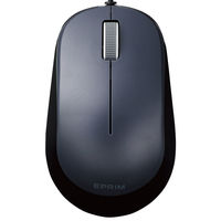 マウス 有線マウス 3ボタン ブルーLED Chromebook 認定 ブラック M-Y8UBBK エレコム 1個（直送品）