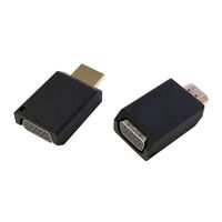 HDMI-VGA 変換アダプター HDMI[オス]-VGA[メス] VV-HDAVGA-B-DO 1個 Vodaview（わけあり品）