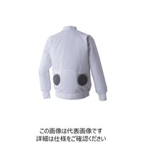 アタックベース 白衣ブルゾン ホワイト 3L 003-09-3L 1着（直送品）