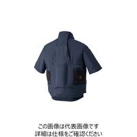 アタックベース チタン加工 半袖ブルゾン シルバーグレー 4L KF100-6-4L 1着（直送品）