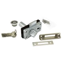 アルファ シリンダー面付本締錠 アルミサッシ用 V570-SAS 1個（直送品）