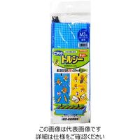 ビタットトルシー ネット付 吊り下げスティック付属 M 3P 青色 100×230mm 100X230mm（直送品）