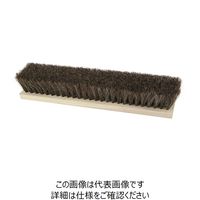 藤原産業 緑長 左官ブラシ ゴマ本馬毛 1丁半 6行 柄なし 1チョウハン6ギョウエナシ 1個（直送品）