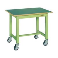 中量作業台(CBタイプ/均等耐荷重300kg/改正RoHS10物質対応サカエリューム天板/H740mm/移動式) CBー096FEN 1個（直送品）