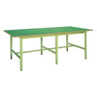 大型高さ調整作業台(TKKFタイプ/均等耐荷重200kg/改正RoHS10物質対応サカエリューム天板/H740~940mm/固定式) TKK（直送品）