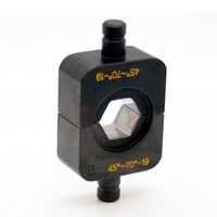 エスコ [EA539Pー20・21用] 45ー 70mm2 圧縮ダイス EA539PA-83 1個（直送品）