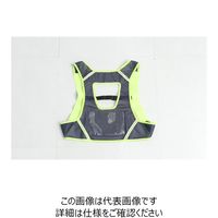 リンクサス フルハーネスベストライト ネイビー×イエロー（シルバー反射） FHV-LNY 1着（直送品）