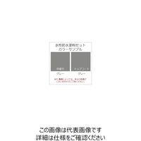 アトムサポート 水性防水塗料8m2セット コンクリート下地用(中塗りグレー/上塗りグレー) 4971544230702 1セット（直送品）