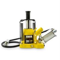 エスコ 20 ton/178ー319mm 油圧ジャッキ(エアー式/低床型) EA993CM-20A 1台（直送品）