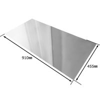 久宝金属製作所 平板 ステンレス 0.5mm×455mm×910mm H335 1枚（直送品）