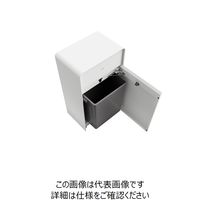 ミヅシマ工業 MSERIES中型屑入 ブラック 3621120 1台（直送品）