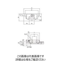 THK LMガイド用ブロック SR25TB1SS(GK) BLOCK 1個（直送品）