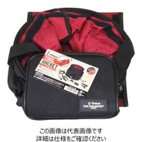 藤原産業 EーValue ツールバケット ブラック&レッド ブラックアンドレッド 1セット(3個)（直送品）