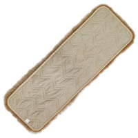 ムートンクッション クラフト 40×120cm シナモン（直送品）