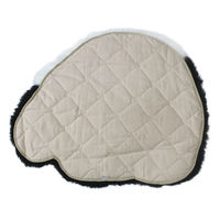 ムートン ミニラグ パンダ ムートンラグ マット カーペット（直送品）