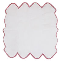 ムートンフリース ファーストレーベル 8匹物 ピンク ムートンラグ リアル ふわふわ ファー マット カーペット 裏無し（直送品）