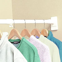 HEIAN SHINDO 突ぱりスーパー極太ポール 小 白 平安伸銅工業(株) 10本（直送品）