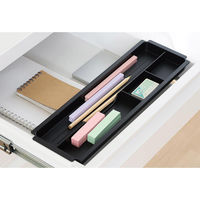 ストア・エキスプレス カプリス インキャビネット ブラック 7090-40 1台 61-831-15-1（直送品）