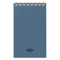 リヒトラブ ソフィーチェノート メモサイズ スレートブルー リーフ40枚 N3200-11 1セット(1冊×2)