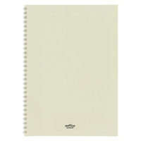 リヒトラブ ソフィーチェノート セミB5 オフホワイト リーフ30枚 N3204-1 1セット(1冊×2)