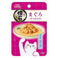 懐石レトルト まぐろ かつお入り 魚介旨みスープ 40g 6袋 ペットライン キャットフード ウェット パウチ