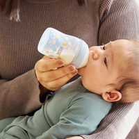 NUK パーフェクトマッチ ほ乳びん（プラスチック製）150ml コットン 1個 ダッドウェイ