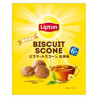 洋菓子 個包装 お配り菓子 リプトン　ビスケットスコーン　紅茶味 6個入 1セット（1袋×12）