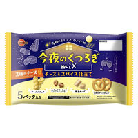 おつまみ 小袋 小分け お配り菓子 今夜のくつろぎ ミックスチーズ&スパイス仕立て 77g 1セット（1個×12）