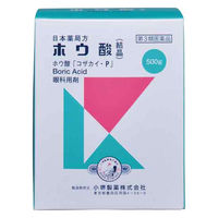 ホウ酸（結晶） 500g 小堺製薬【第3類医薬品】