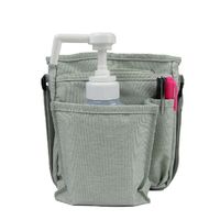 優美社 多機能ショルダー グレー 3E03 1個