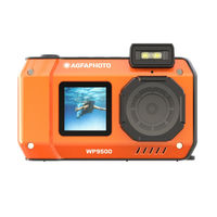 アグファフォト 防水デジタルカメラ WP9500OG オレンジ 1台