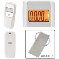 オーム電機 アルコールテスター 08-1258 1台（直送品）