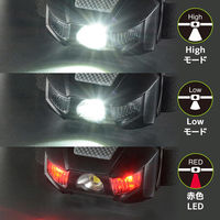 オーム電機 LEDヘッドランプ 110ルーメン 08-1662 1個（直送品）