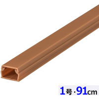 オーム電機 ABSモール 1号 91cm ブラウン 09-2806 1個（直送品）