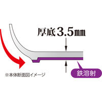 ウルシヤマ金属工業 フライパン 22cm 深型 IH対応 マジェスタ UMIC 日本製 404155 1個（直送品）