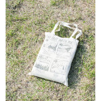 キーストーン ピクニックシート ボーダー 136×180cm コットン ネイビー 406652 1個（直送品）