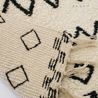 トモ・コーポレーション 玄関マット 室内用 50×75cm ベリベルッシュ ワールドテキスタイルシリーズ ストライプ 407835 1個（直送品）