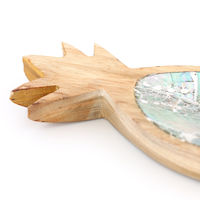 トモ・コーポレーション アクセサリートレー ミニシェルトレイ パイナップル 幅7×奥行き16cm 407896 1個（直送品）