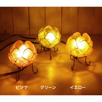 トモ・コーポレーション 照明 カピスロータスランプ Sサイズ 直径12cm ピンク 423423 1個（直送品）