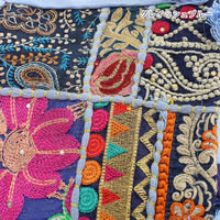 トモ・コーポレーション トートバッグ カンバディアパッチ 巾着 レディース グレイッシュブルー 424597 1個（直送品）