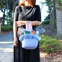 トモ・コーポレーション ハンドバッグ カンバティアパッチ バケツバッグ レディース グレイッシュブルー 424604 1個（直送品）