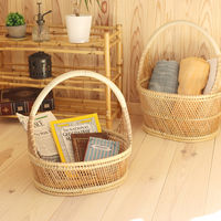 トモ・コーポレーション バスケット マパオ ナチュラル M 425416 1個（直送品）