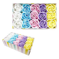 九州フラワーサービス 石鹸 アソートローズ 花のカタチの石けん Q-FLA 453367 1個（直送品）